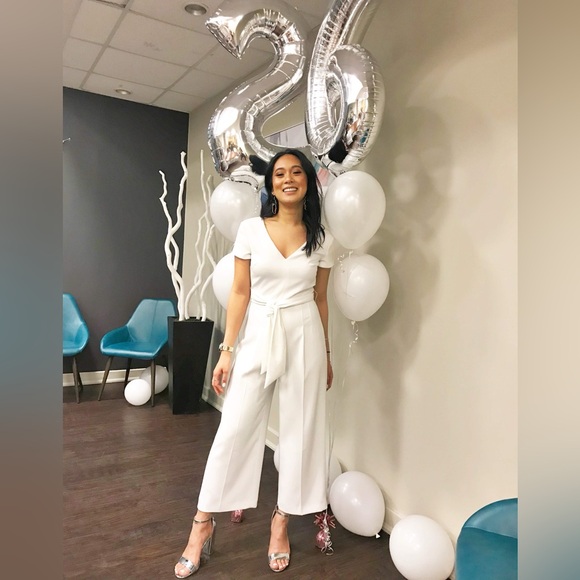 Club Monaco: White Jumpsuit - Picture 4 of 4